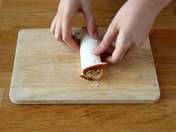 Slani francoski toast s pestom - Priprava korak 1