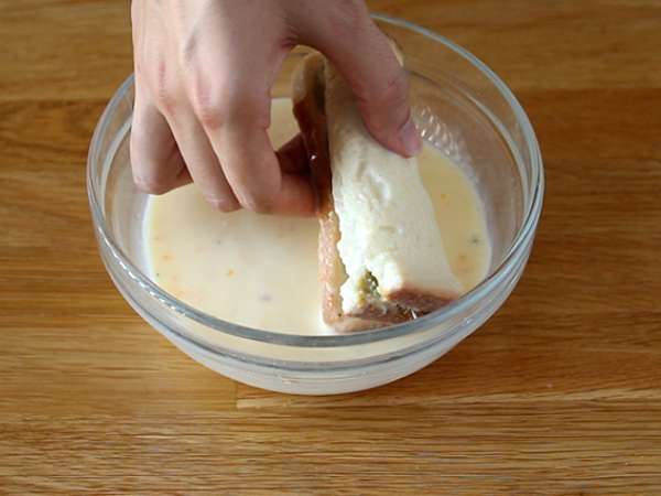 Slani francoski toast s pestom - Priprava korak 3