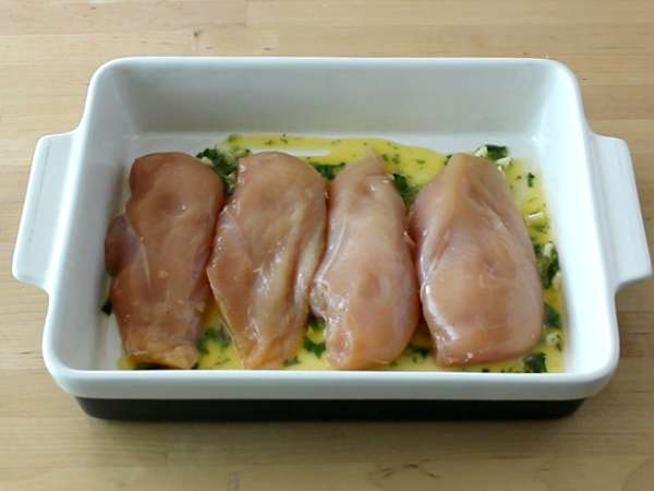 Pečen piščanec z limono - Priprava korak 2