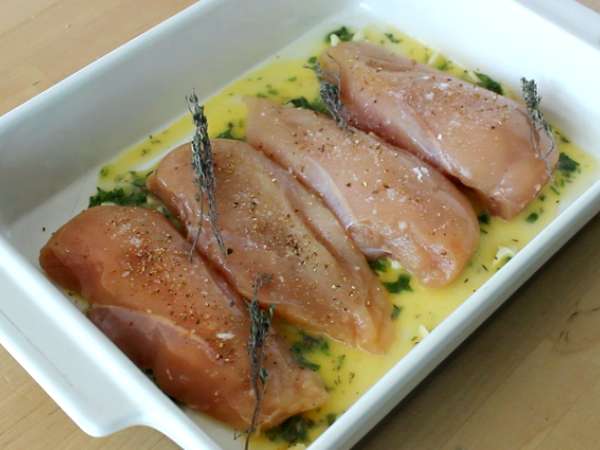 Pečen piščanec z limono - Priprava korak 3