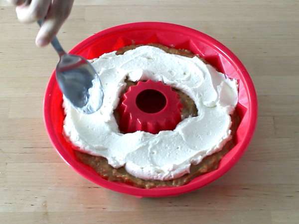 Korenčkov biskvit z nadevom iz sira - Priprava korak 6