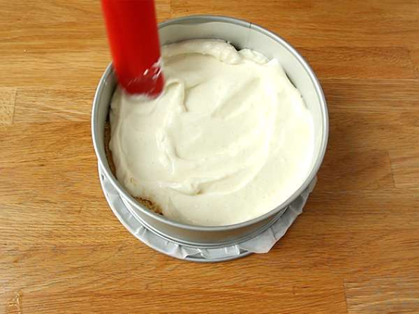 Brez pečenja limonin cheesecake - Priprava korak 4