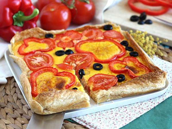 Spomladanski korenčkov quiche - Priprava korak 6