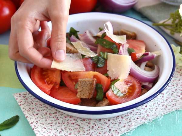 Solata Panzanella - Priprava korak 3