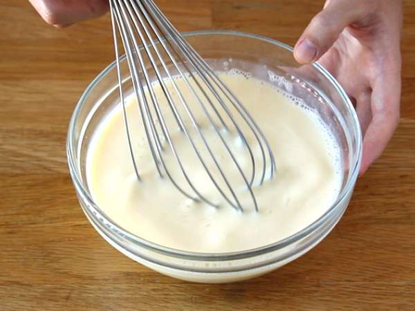 Francoski toast z arašidovim maslom in želejem - Priprava korak 1