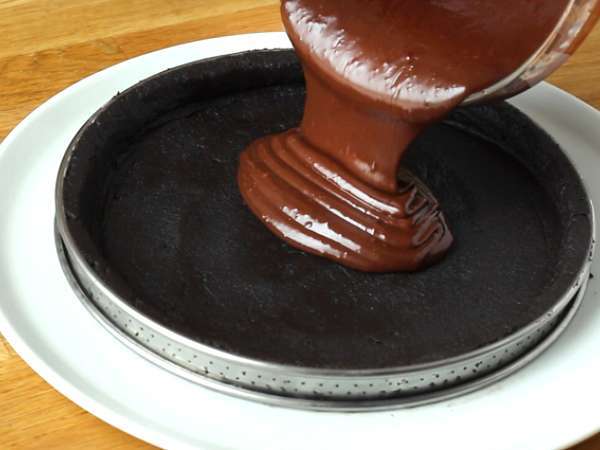 Čokolada in oreo tartlet - Priprava korak 4