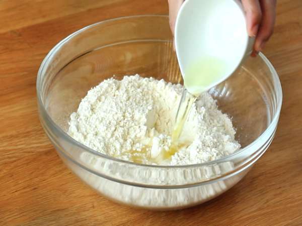 Sladko pecivo z marmelado - Priprava korak 1