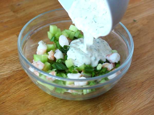 Sendvič s kozicami iz brioške (zvitek s kozicami) - Priprava korak 3