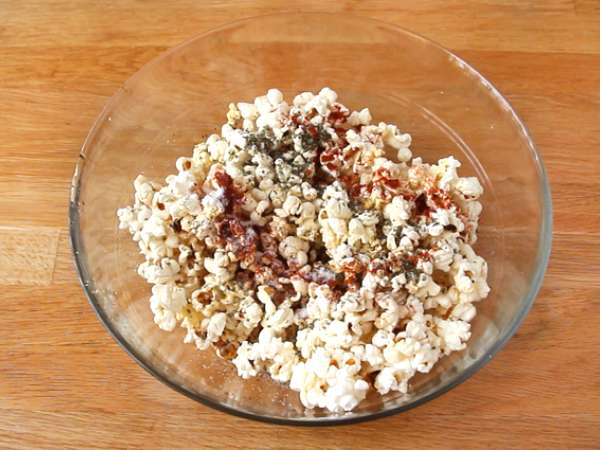 Popcorn z okusom pice - Priprava korak 4