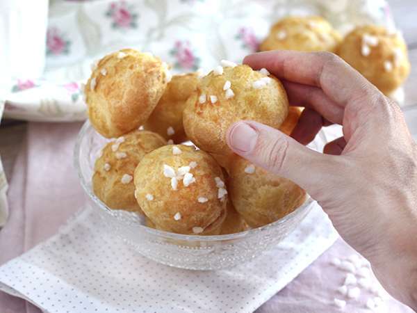 Chouquettes, choux s sladkorjem v prahu - Priprava korak 6