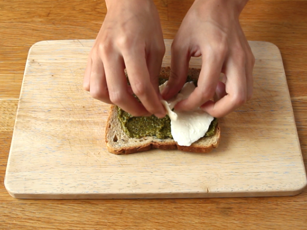 Italijanski sendvič klub - Priprava korak 2