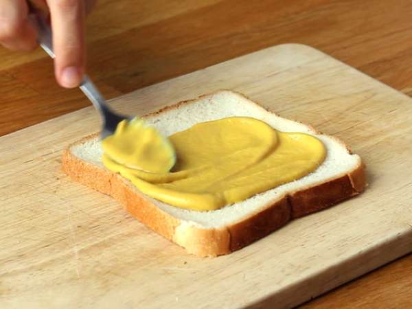 Ameriški sendvič klub - Priprava korak 1