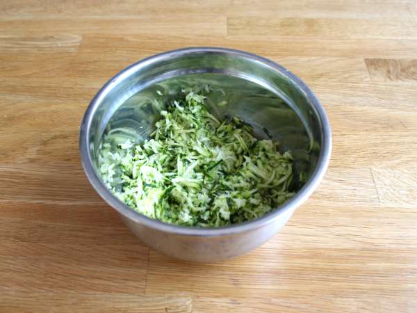 Omleta iz bučk in kvinoje - Priprava korak 2