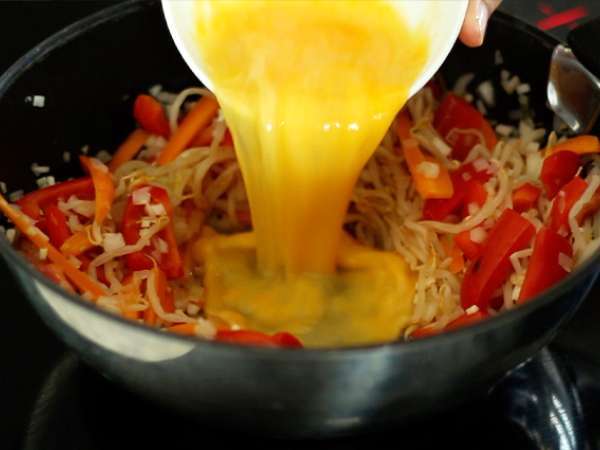 Pad thai s tofujem - Priprava korak 6