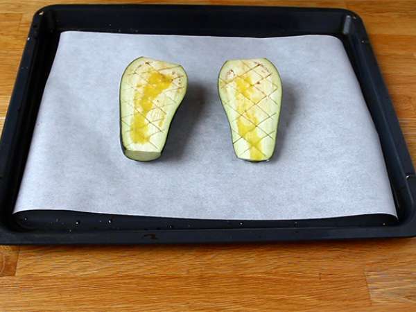 Enostaven kaviar iz jajčevcev - Priprava korak 1