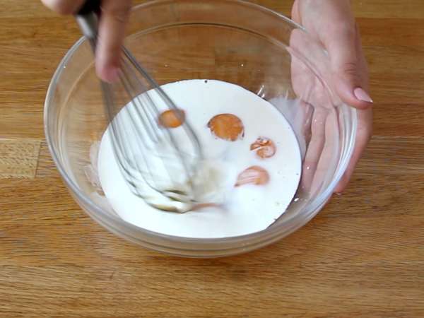 Bučke in pesto flans - brez glutena - Priprava korak 1