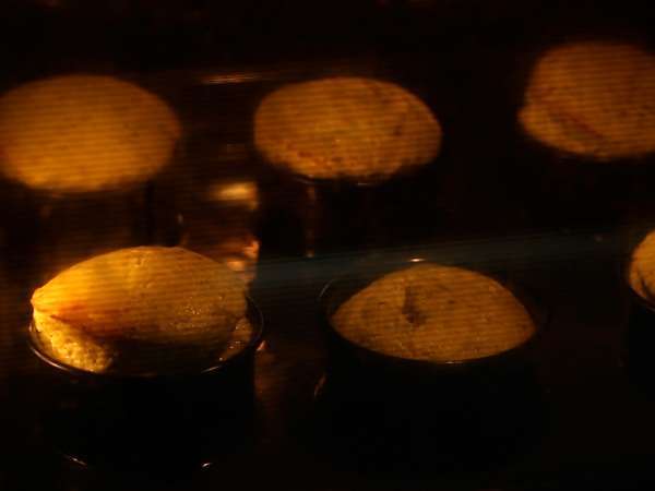 Bučke in pesto flans - brez glutena - Priprava korak 3