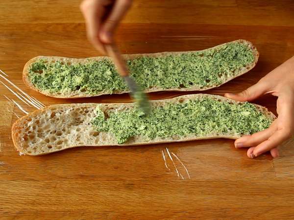 Prefou s česnom in peteršiljem - Priprava korak 2