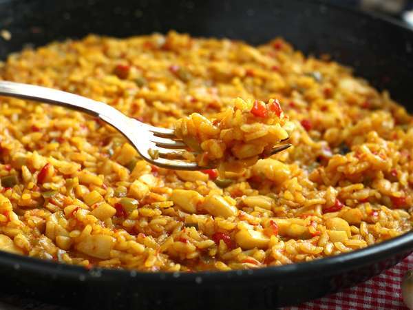 Enostaven riž z lignji - Priprava korak 6