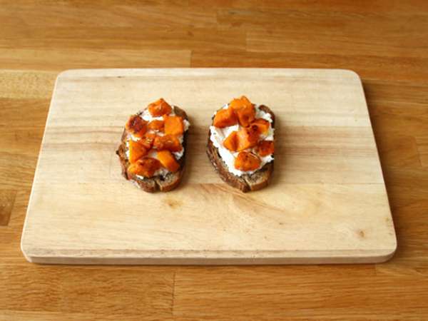 Sendviči z rikoto in jajcem - Priprava korak 2