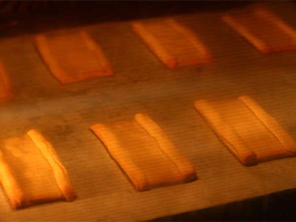 Piškoti twix s karamelo in mlečno čokolado - Priprava korak 6