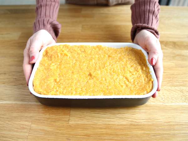 Bučna in kokosova torta (enostavno) - Priprava korak 3