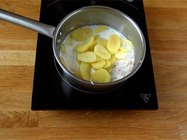 Mini gratins dauphinois - Priprava korak 1