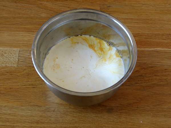 Vanilijeva kremasta torta - Priprava korak 3