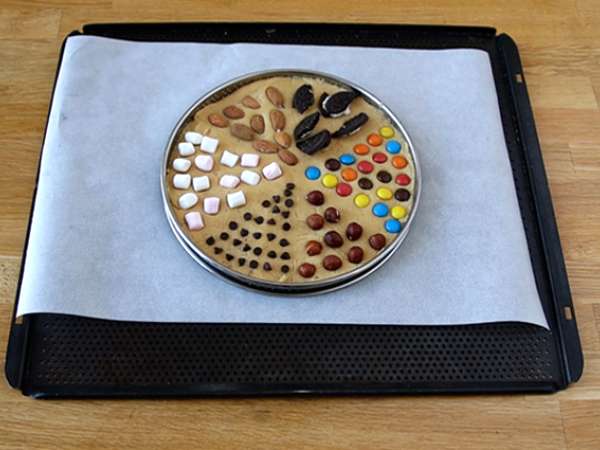 Velikanski piškotek za deljenje - Priprava korak 5