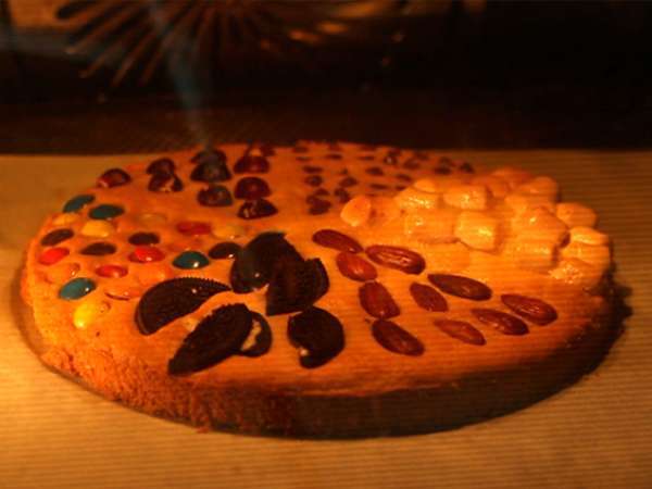 Velikanski piškotek za deljenje - Priprava korak 6