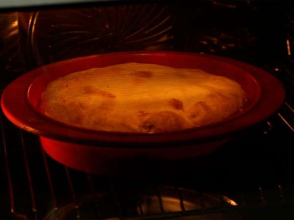 Špinača, rikota in jajčna pita - italijanska Torta Pasqualina - Priprava korak 8