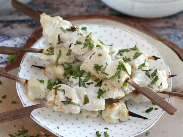 Nabodala iz mariniranega piščanca v jogurtovi/limonski omaki - Priprava korak 4