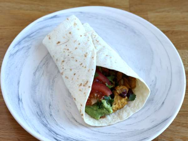 Vegetarijanske fajitas s teksturiranimi sojinimi beljakovinami - Priprava korak 5