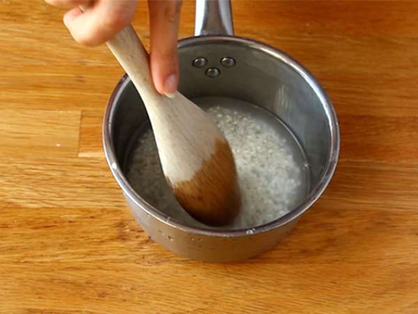 Poké skleda z lososom - Priprava korak 1