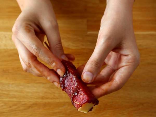 Yakitori goveji kebab s sirom - Priprava korak 6