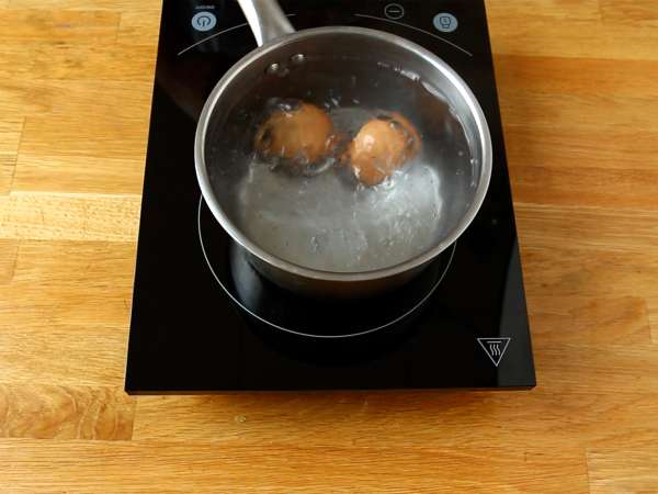 Sendvič za pozno kosilo s krofi - Priprava korak 1