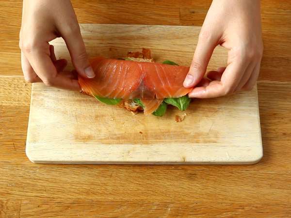 Sendvič za pozno kosilo s krofi - Priprava korak 3