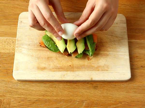 Sendvič za pozno kosilo s krofi - Priprava korak 4