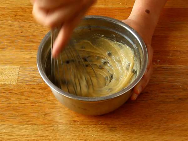 Čokoladno tigrovo pecivo - hrustljav ganache - Priprava korak 4