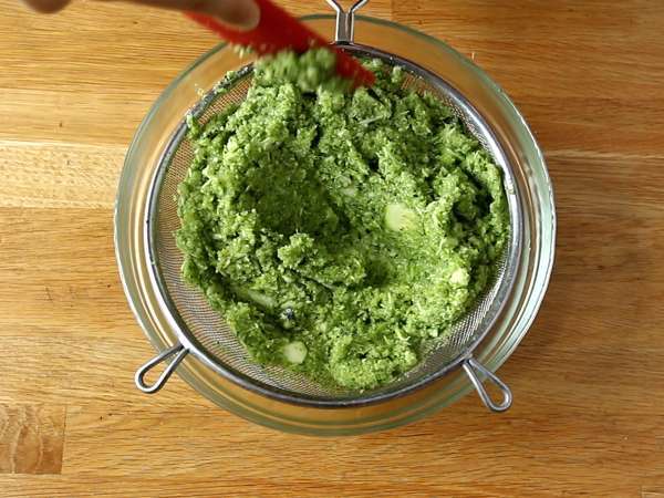 Terina iz bučk in dimljenega lososa - Priprava korak 2