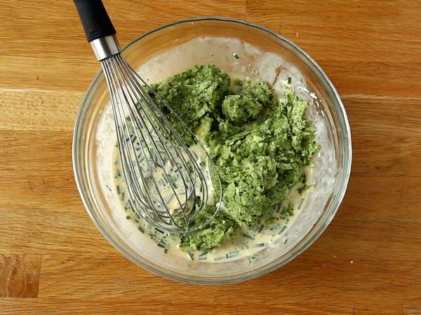 Terina iz bučk in dimljenega lososa - Priprava korak 4