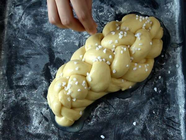 8 pramenov pletenih bucik - Priprava korak 11