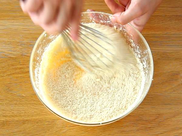 Mandljeva krema - enostaven recept - Priprava korak 2