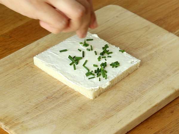 Yule log toast - Priprava korak 1