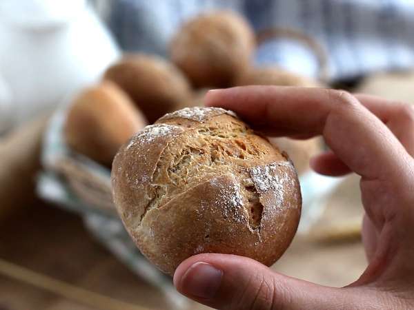 Brez gnetenja kruha - hrustljavi in puhasti! - Priprava korak 8