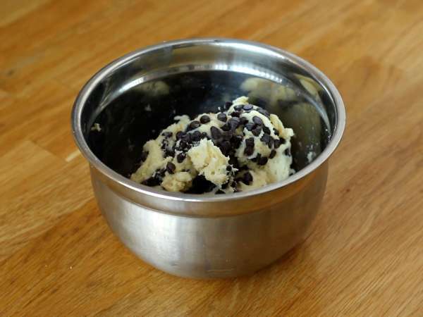 Enostavni, puhasti čokoladni kruhki - Priprava korak 4