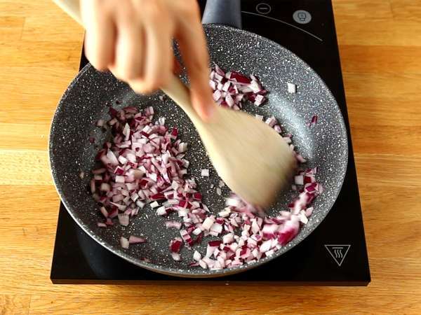 Tacosi z mletim mesom samosa - Priprava korak 1