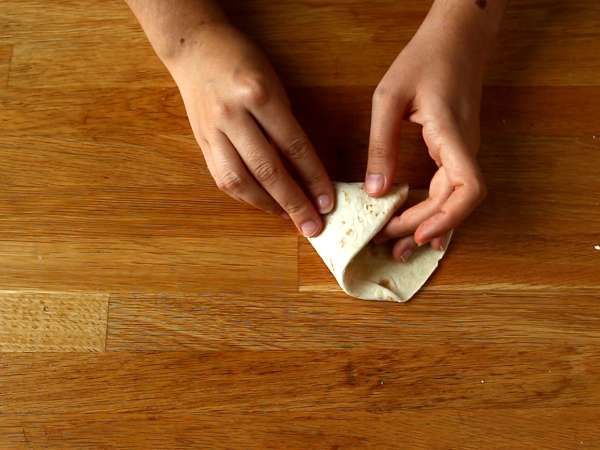 Tacosi z mletim mesom samosa - Priprava korak 5