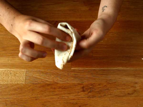 Tacosi z mletim mesom samosa - Priprava korak 6