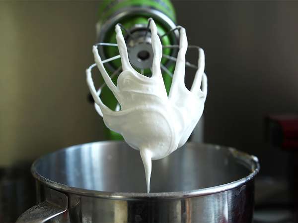 Veganske meringe z aquafabo - Priprava korak 1